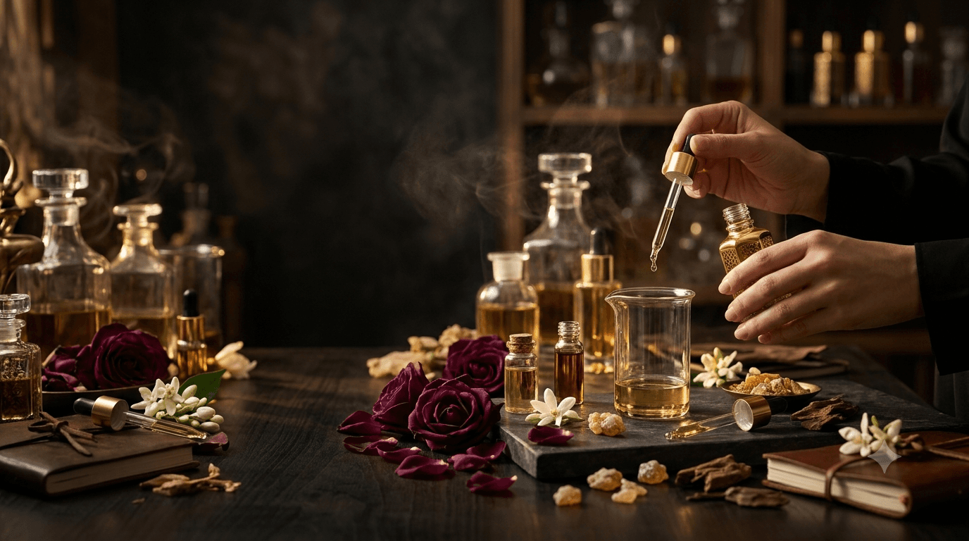 Custom perfume making
